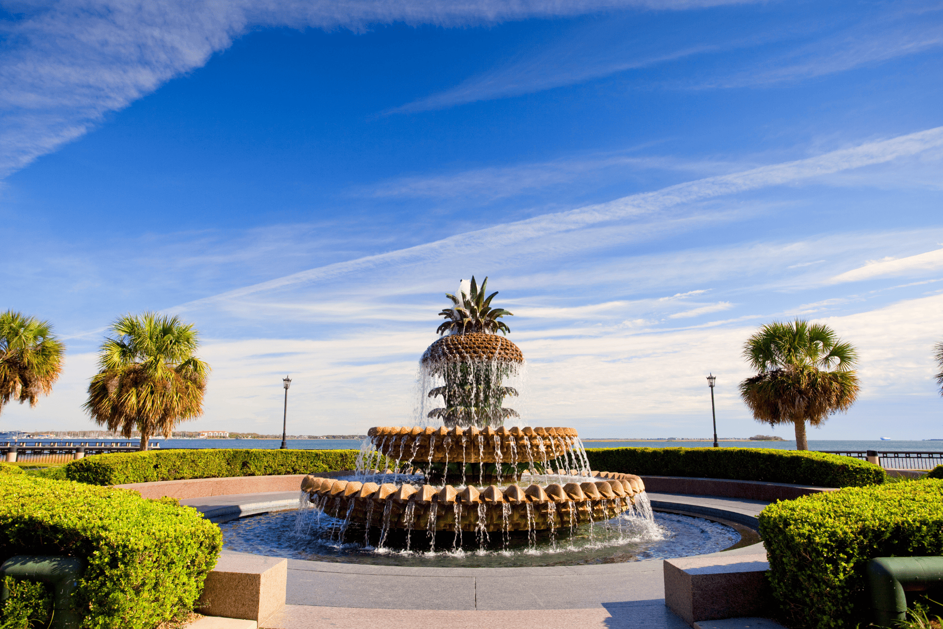 Pineapple Fountain Charleston